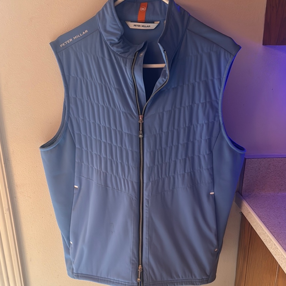 Peter Millar Blue Men's Vest